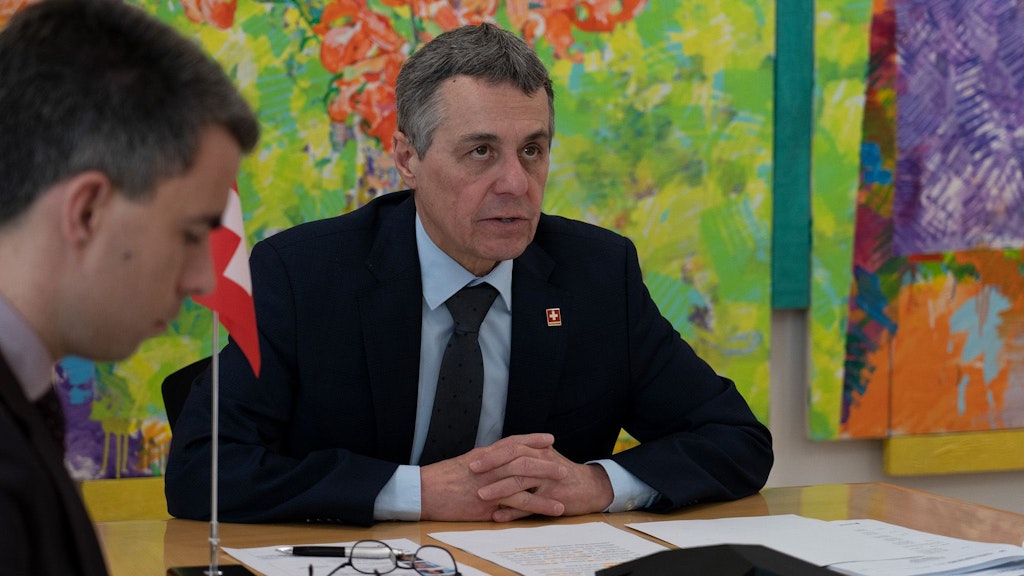 President Ignazio Cassis expressed his determination to help those affected by the crisis in Yemen.