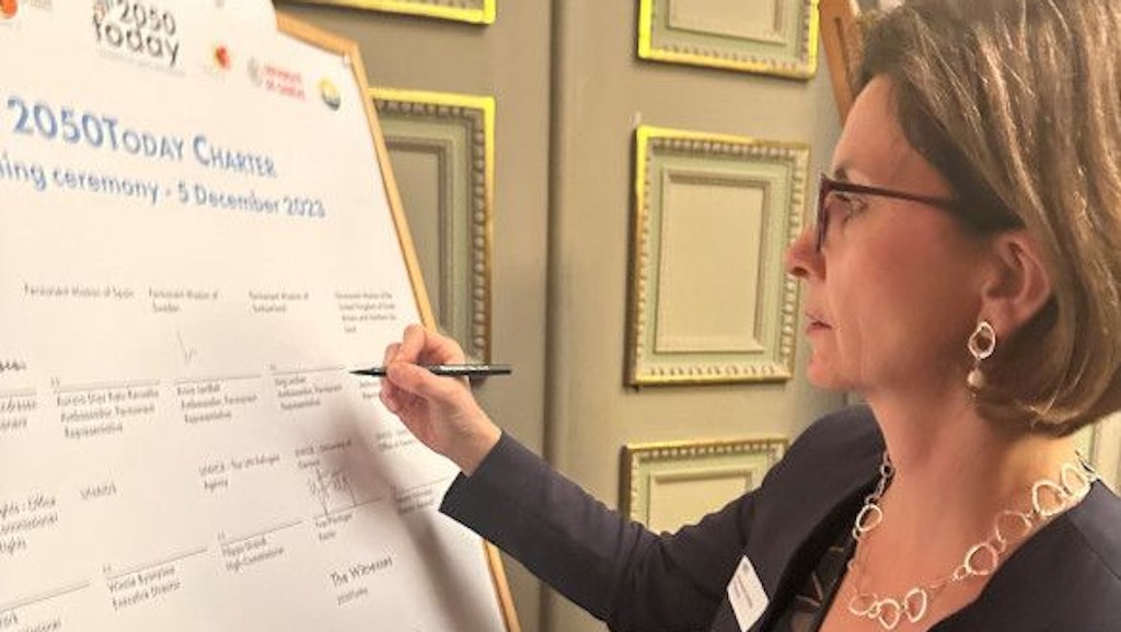 The Swiss Mission joins the Geneva Decarbonization Charter