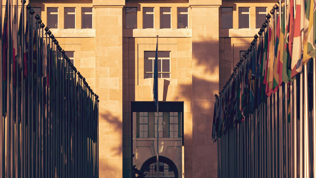 House of Nations in the sun