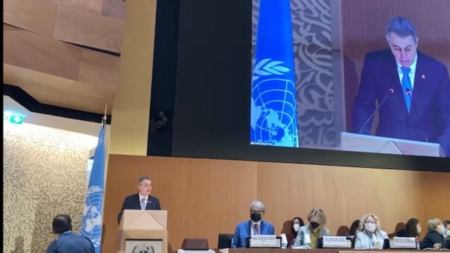 Swiss President Ignazio Cassis