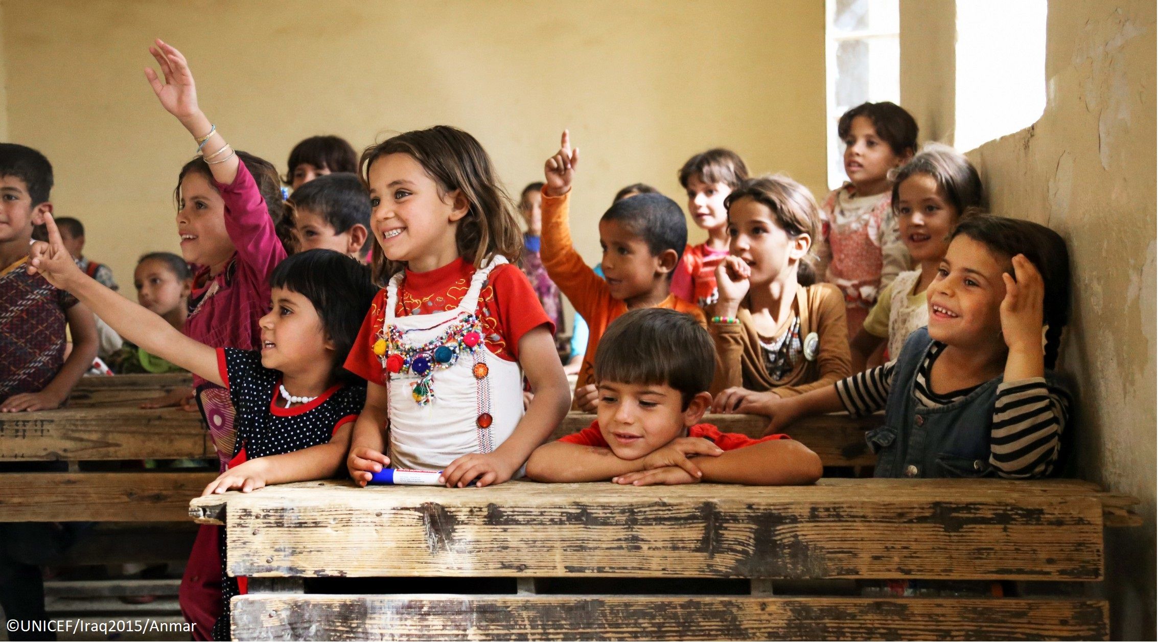 Les enfants à l'école