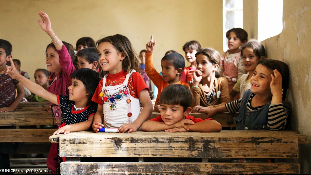 Les enfants à l'école