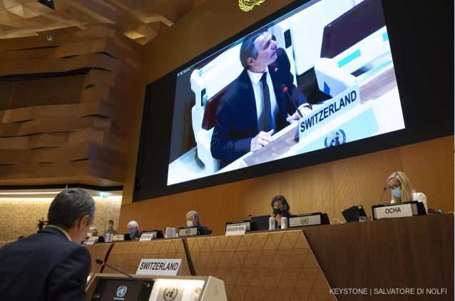 Le Conseiller fédéral Ignazio Cassis.